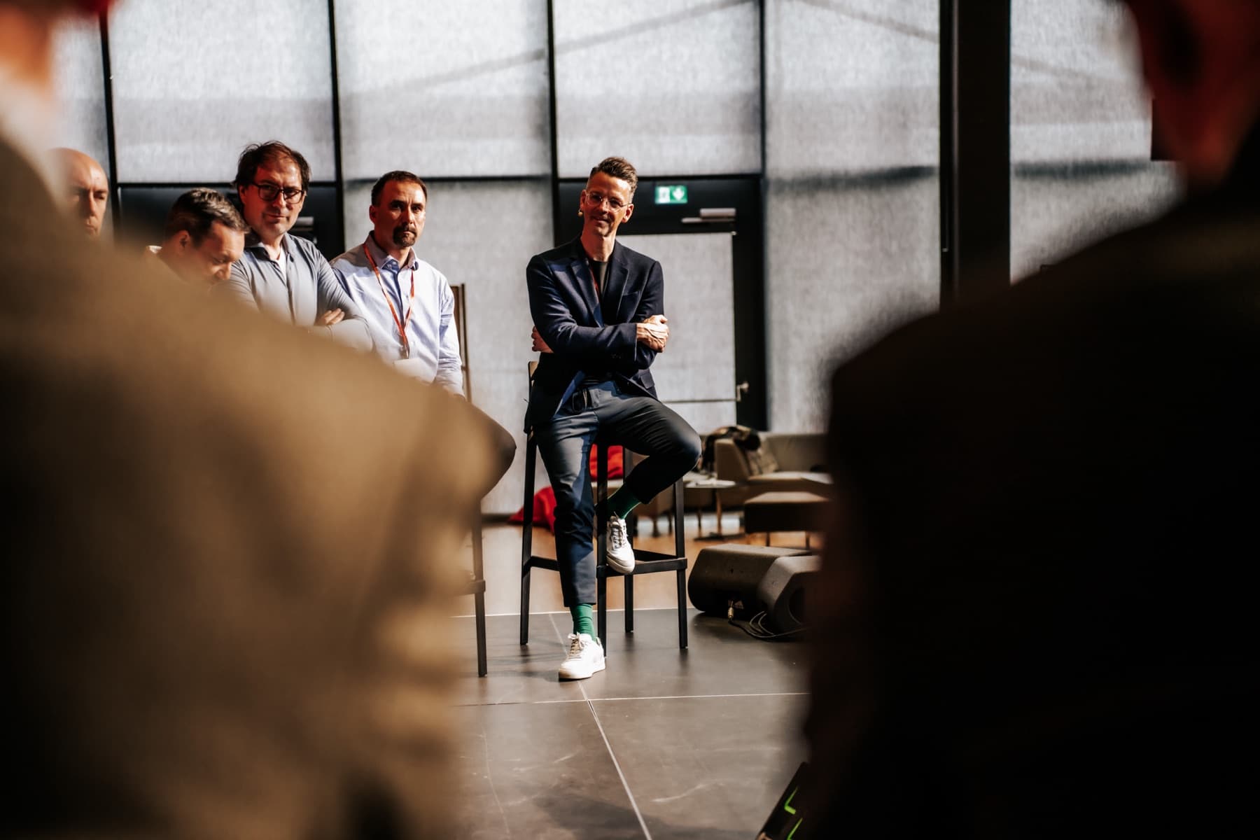 Alex Romppel bei einem Kundenevent